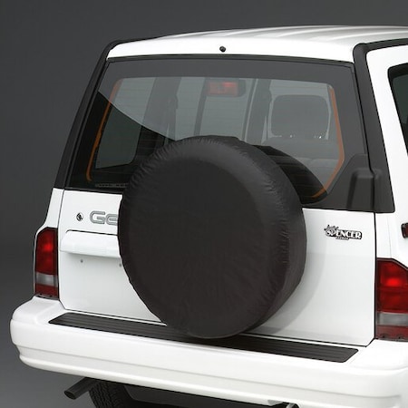 Covercraft SPARE TIRE COVER LRG BLK ST1003BK